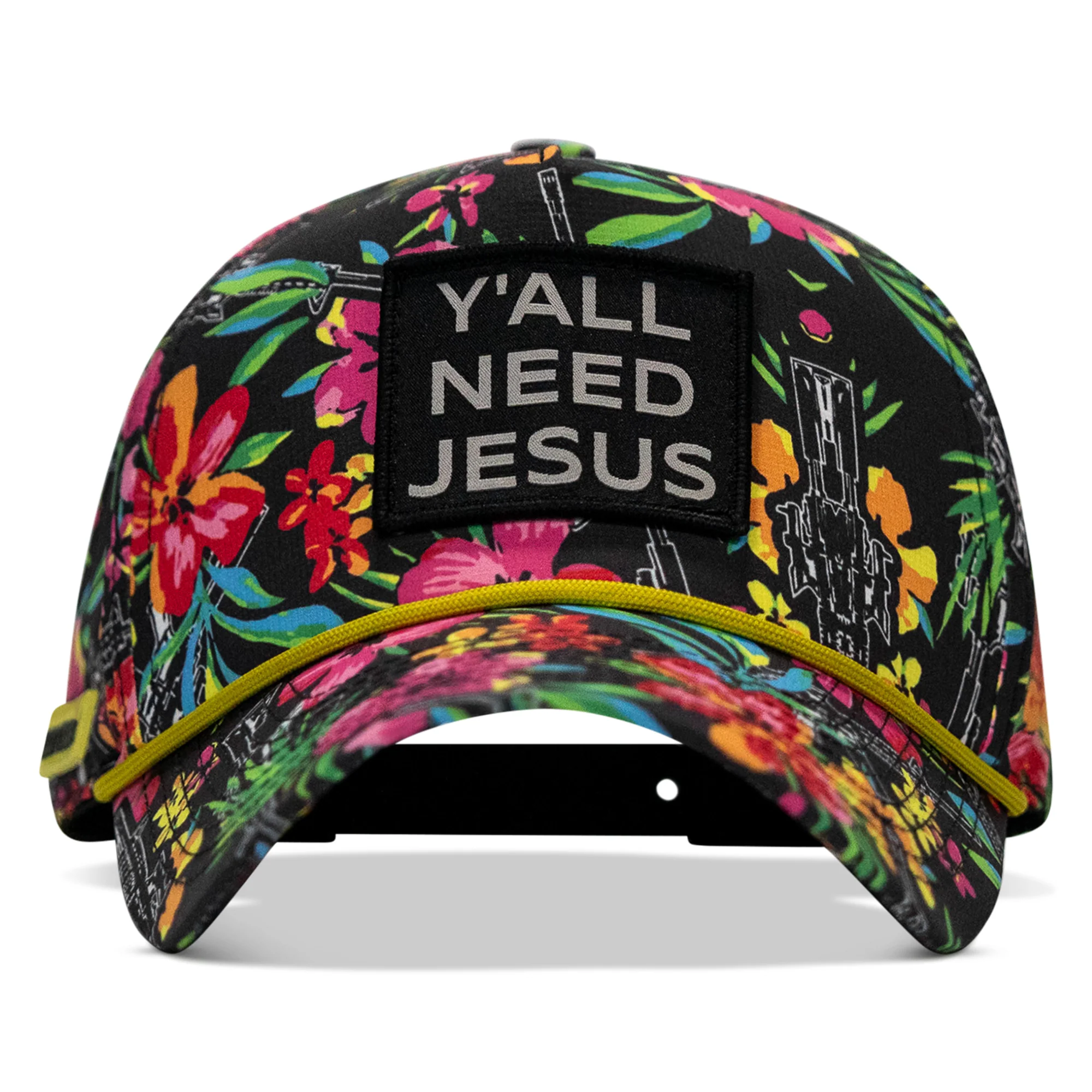 Y'all Need Jesus Patch Weekender Snapback - Image 4