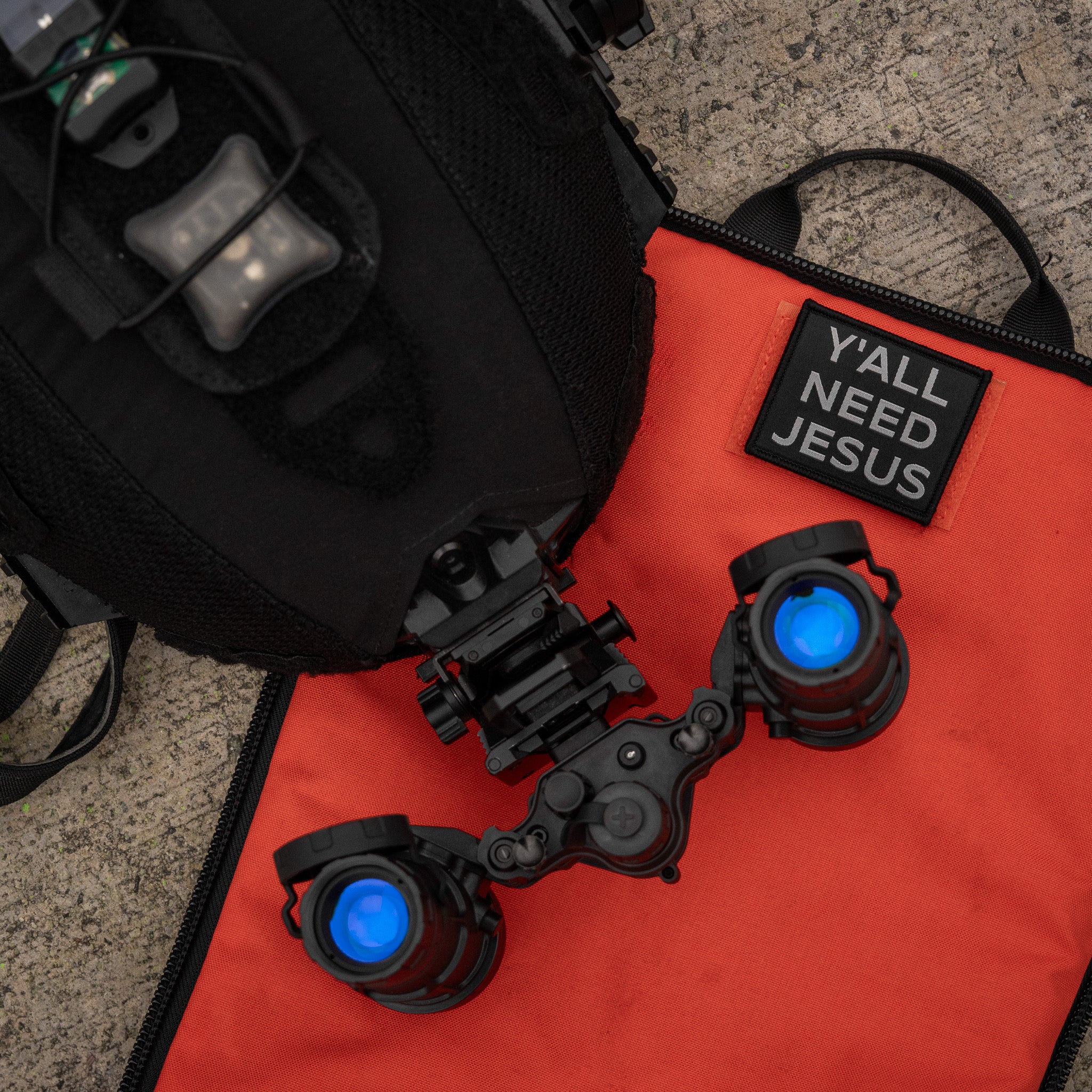 Y'all Need Jesus Velcro Patch - Image 2