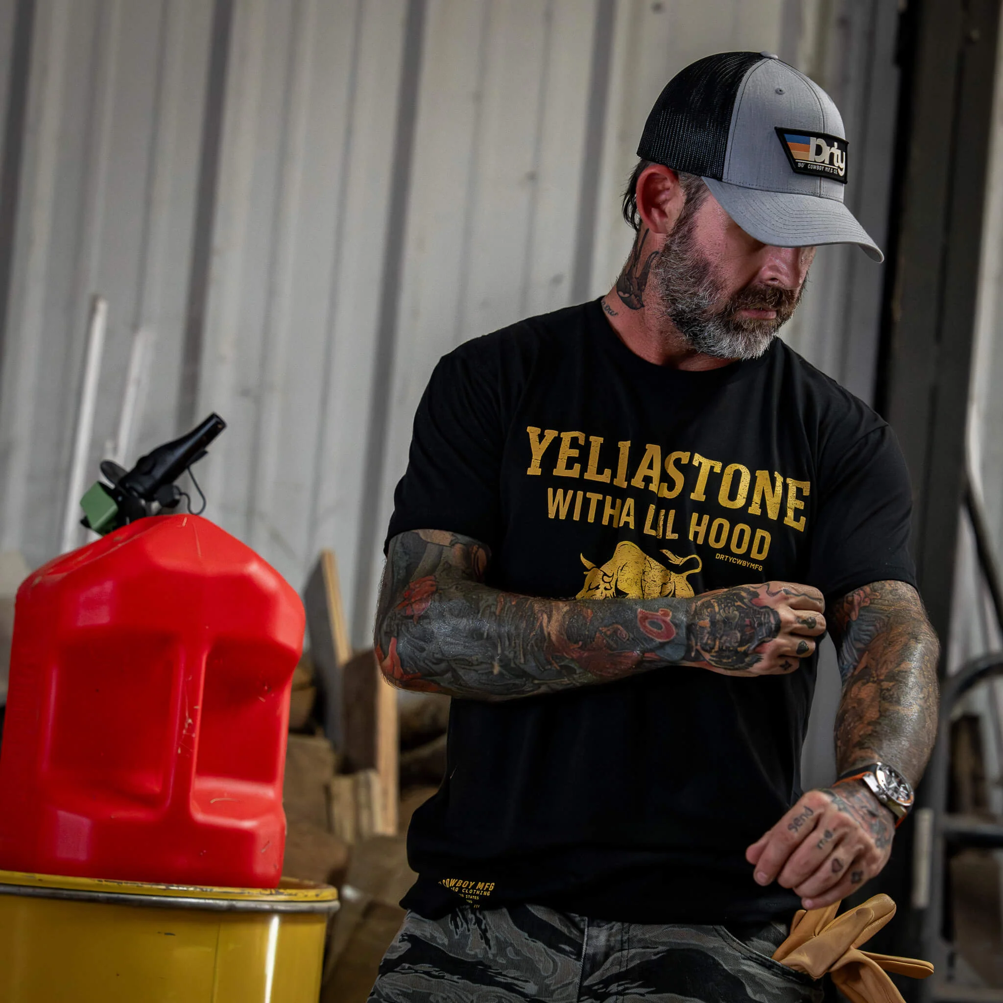 Yellastone Men's T-Shirt - Image 2