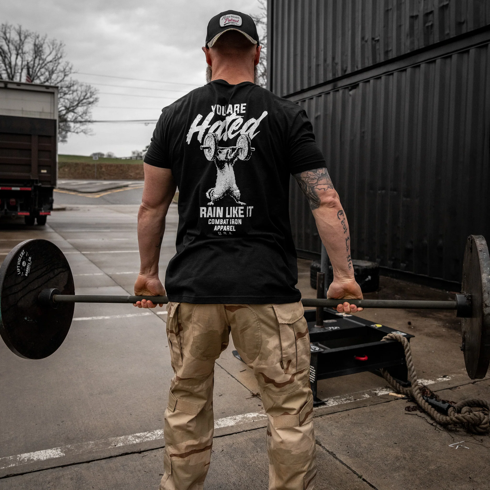 You Are Hated. Train Like It Men's T-Shirt - Image 6