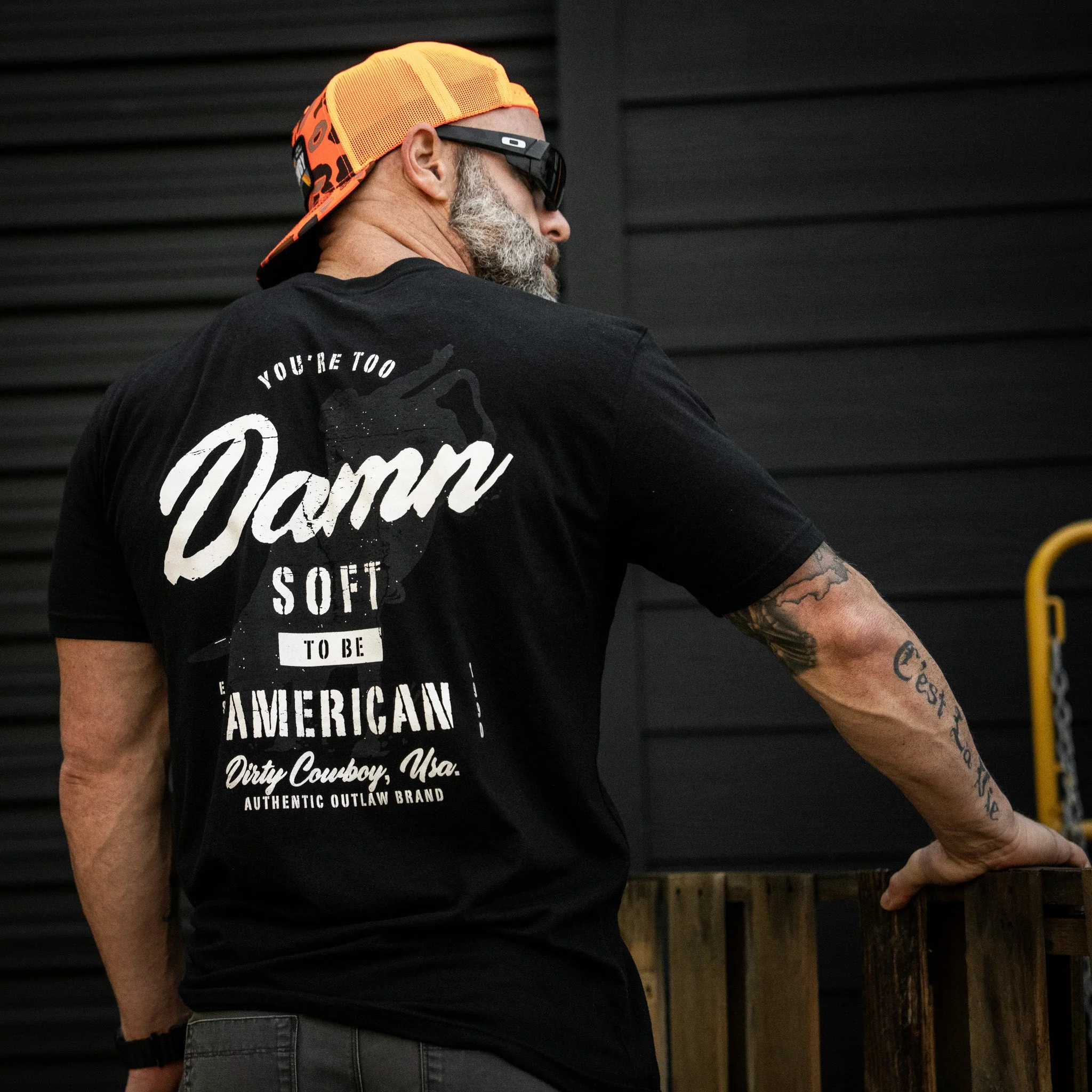 You're Too Damn Soft To Be American Men's T-Shirt - Image 3