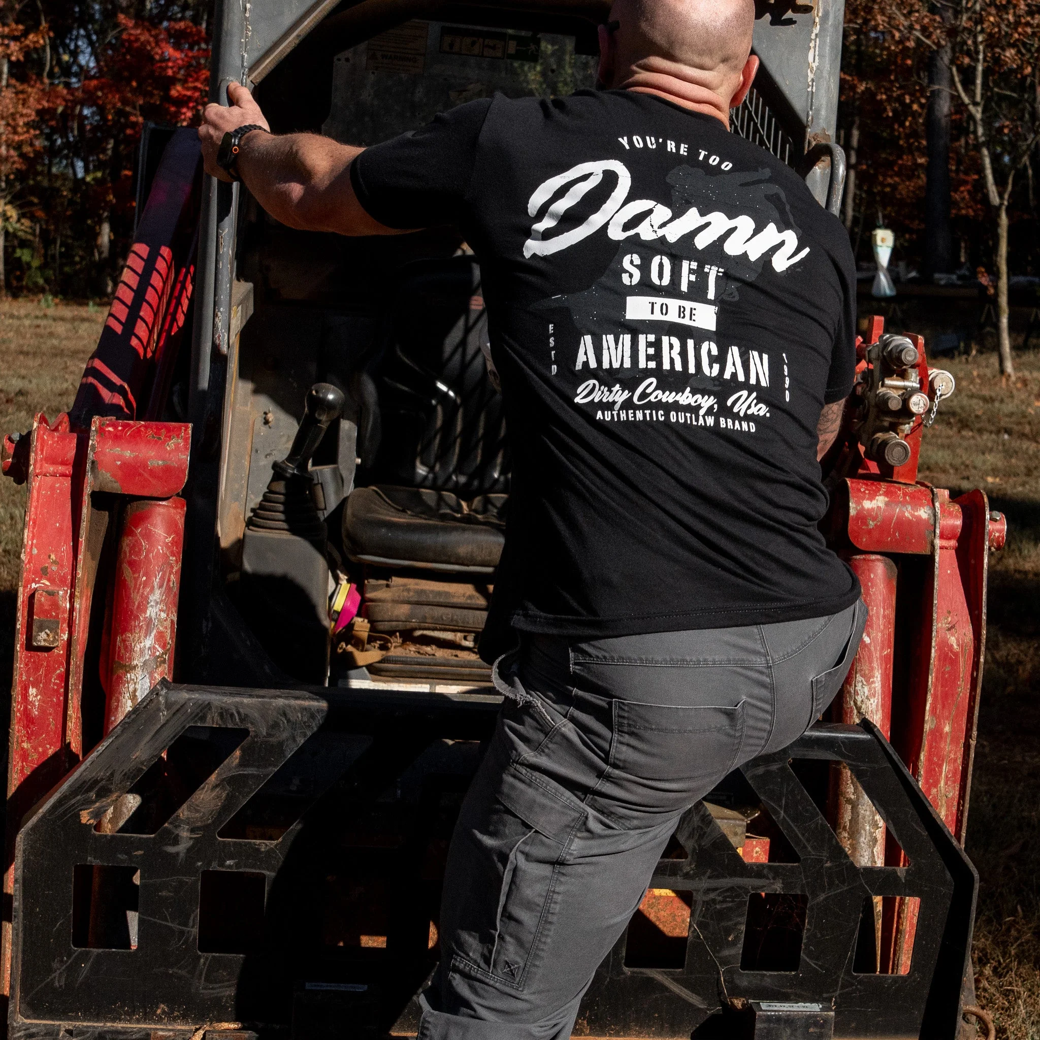 You're Too Damn Soft To Be American Men's T-Shirt - Image 5