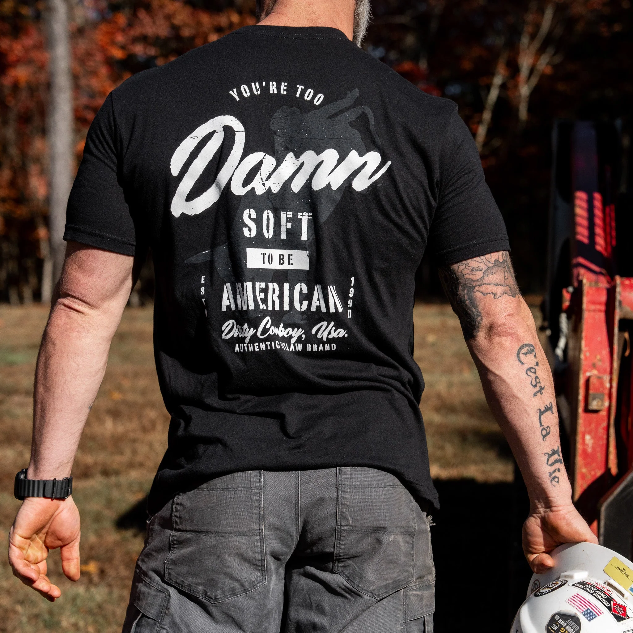 You're Too Damn Soft To Be American Men's T-Shirt - Image 7